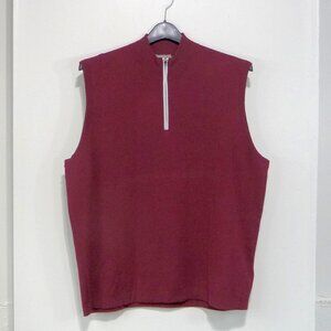 PETER MILLAR SIZE XXL SWEATER VEST MERINO WOOL BLEND